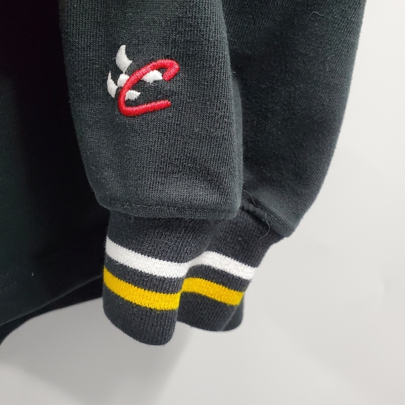 Vintage NASCAR M&M Racing Sweater Ken Schrader #36 Black - Picture 5 of 10